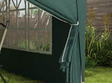 3 x 3m Pop Up Gazebo, Wedding Party Canopy Tent Marquee with Carry Bag and Windows, Green T3398P313588