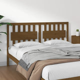 Bed Headboard Honey Brown 155.5x4x100 cm Solid Wood Pine 818578