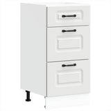 Kitchen Base Cabinet Kalmar White Engineered Wood 854240