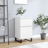 Sideboard White 40x35x70 cm Engineered Wood 831164