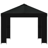 Gazebo 3 x 3 m Black Polyester and Steel 190 gsm 900358