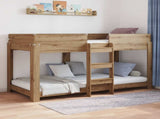 Bunk Bed for Kids Artisan Oak 90 x 200 cm Engineered Wood 3410522