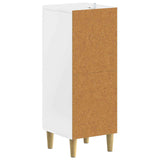 Bathroom Storage Cainet DELFT High Gloss White 30 x 31 x 80 cm 897049