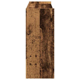 Shoe Rack Old Wood 80x25x62 cm Engineered Wood 859921