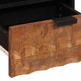 Coffee Table with Drawer Brown 80 x 54 x 40 cm Solid Mango Wood 4017913