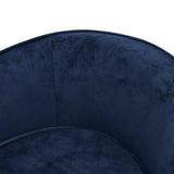 Dog Sofa Blue 69x49x40 cm Plush 171023