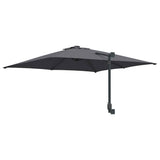 Garden Parasol Anthracite 248.5 x 247.5 x 160 cm 42003237