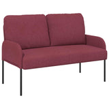 Sofa Sets with Cushion 3 pcs Wine Red 115 x 56 x 80 cm Plywood 3406211