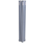 Professional Folding Party Tent with 2 Sidewalls 3x3 m Steel White 48862