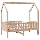 Kids'House Bed Frame without Mattress 80x160 cm Pine 850710