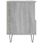 ZNTS Bedside Cabinets 2 pcs Grey Sonoma 40x35x50 cm Engineered Wood 830633