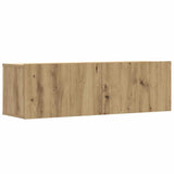 5 Piece TV Cabinet Set Wall-mounted Artisan Oak Engineered Wood 3329000