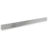 Lawn Edging 20 pcs 103 x 10 cm Steel Silver 8008343