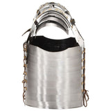 Roman Soldier Body Armour Replica LARP Silver Steel 286208