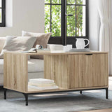 Coffee Table Sonoma Oak 90 x 49 x 46 cm Engineered Wood 883446