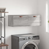Wall Cabinet Grey Sonoma 100x36,5x35 cm Engineered Wood 830114