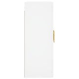 Wall Mounted Cabinets 2 pcs White Engineered Wood 3197929