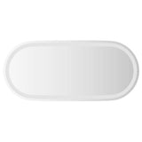 LED Bathroom Mirror 80x35 cm Oval 353285