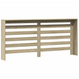 Radiator Cover Sonoma Oak 175x20x82 cm Engineered Wood 852710