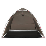 Fishing Tent 4-Person Brown Quick Release 4005324