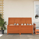 Garden Storage Box Brown 150x50x56.5 cm Solid Wood Fir 364759
