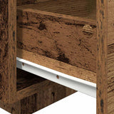 Bedside Cabinet 2 pcs Old Wood 40 x 39 x 37 cm Engineered Wood 863067