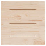 Table Top 80x80x2.5 cm Solid Wood Pine Square 824390