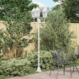 Garden Light White 57 x 49 x 241 cm Aluminium and Glass 42000340
