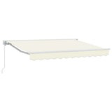 Awning Frame Cream 250 x 200 cm Polyester with PU coating 3329355