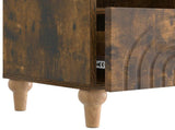 TV Cabinet Smoked Oak 102 x 34.5 x 50 cm Engineered Wood 894220