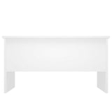Coffee Table White 80x50x42.5 cm Engineered Wood 809728