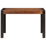 Dining Table Honey Brown 120x60x76 cm Solid Wood Mango 356292