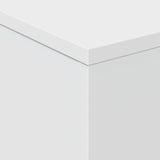 Coffee Table with LED Lights White 50x50x40 cm 839868