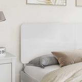 Headboard Gloss White Engineered wood 887840