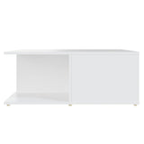 Coffee Table White 80x80x31 cm Engineered Wood 806876