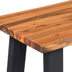 ZNTS Bench Solid Acacia Wood 160 cm 245688