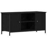 TV Cabinet Black oak 100 x 40 x 50 cm Engineered wood 862141