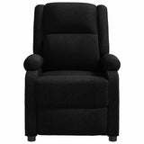 Recliner Chair Black Fabric 342421