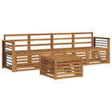 Sofa Sets Natural Solid Acacia Wood 3374339