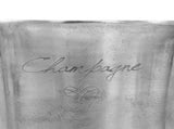 Champagne Cooler Silver Solid aluminium Cooler/Ice Bucket 246517