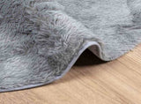 Shaggy Rug High Pile NAVARRA Light Grey 300x200 cm Polyester 4102938