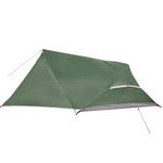 ZNTS Camping Tent Dome 4-Person Green Waterproof 94727