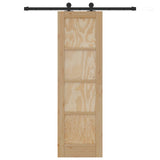 Sliding Door ORKDAL Natural 61 x 198.5 cm Solid Pine Wood 3445485