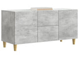 Sideboard Concrete Grey 89 x 34.5 x 60 cm Engineered Wood 894658