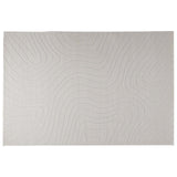 Area Rugs Rectangular PALMERAS Cream 340 x 240 cm Polyester 42022628