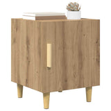 Bedside Cabinet Wall-mounted 2 pcs Artisan Oak 40 x 40 x 50 cm 880604