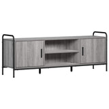 TV Cabinet 133 x 33 x 50 cm Grey Sonoma Engineered Wood 8013719