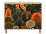 Sideboard ZAANDAM Sonoma 69 x 33 x 75 cm Engineered Wood 8006920