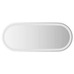 LED Bathroom Mirror 90x40 cm Oval 353286