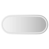 LED Bathroom Mirror 90x40 cm Oval 353286